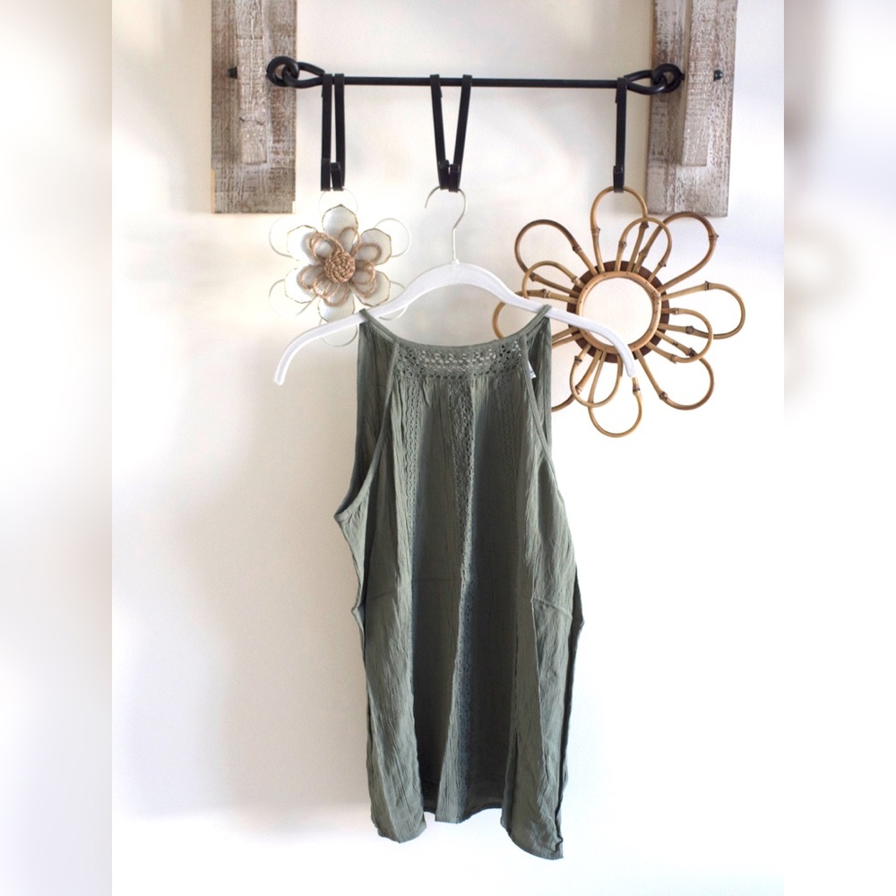 High Neck Tank Top